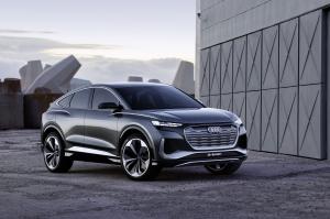 Audi Q4 Sportback e-tron Concept 2020 года 
